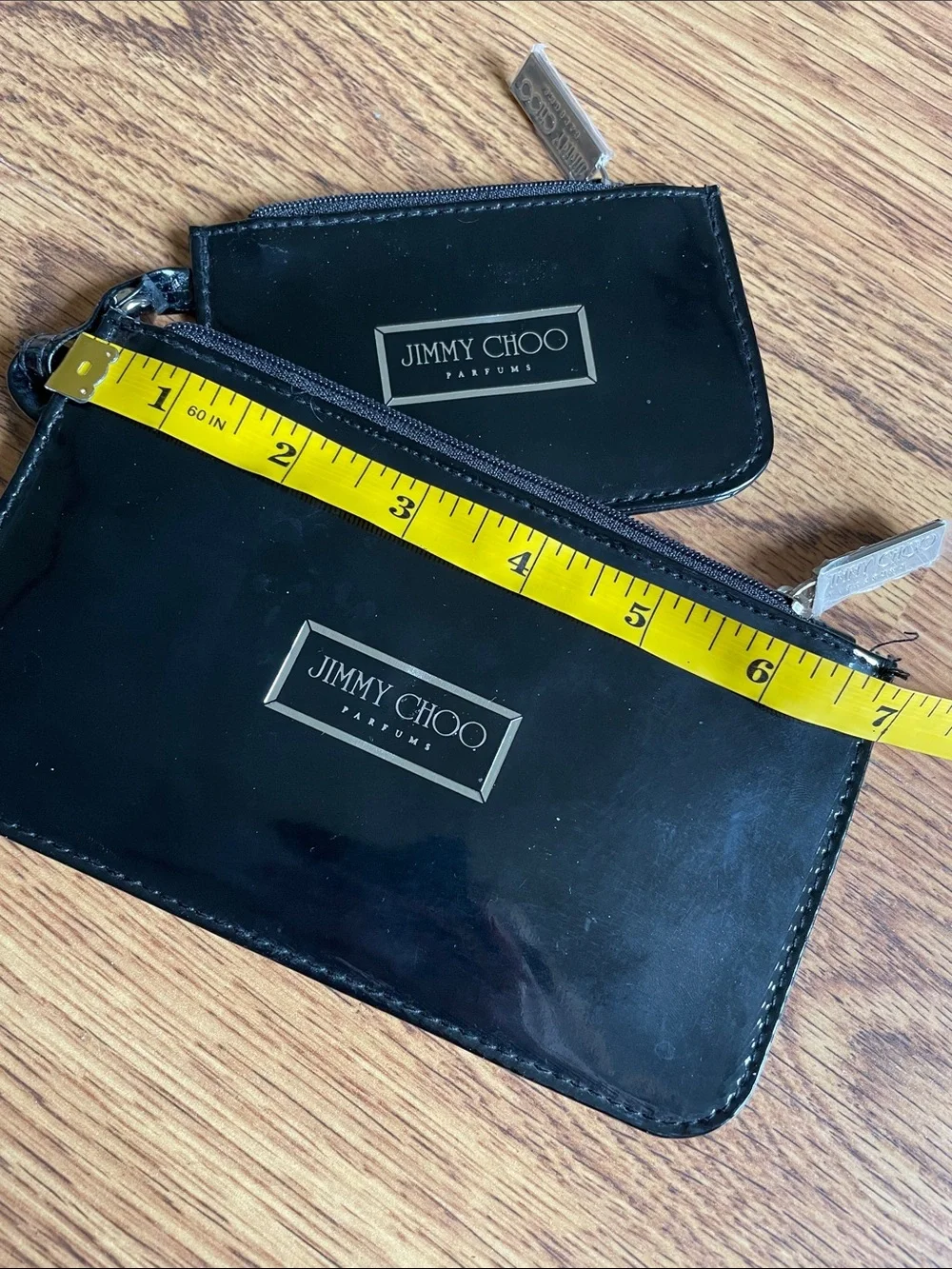 NWT Jimmy Choo Cosmetic Pouch Duo